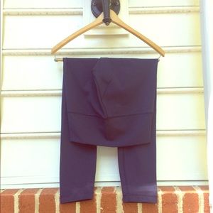 Lululemon Navy Blue High-waisted Leggings